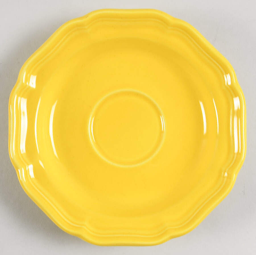 Golden Glow Saucer by Mikasa-1