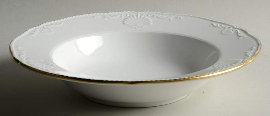 Golden Isle Large Rim Soup Bowl by Mikasa-1