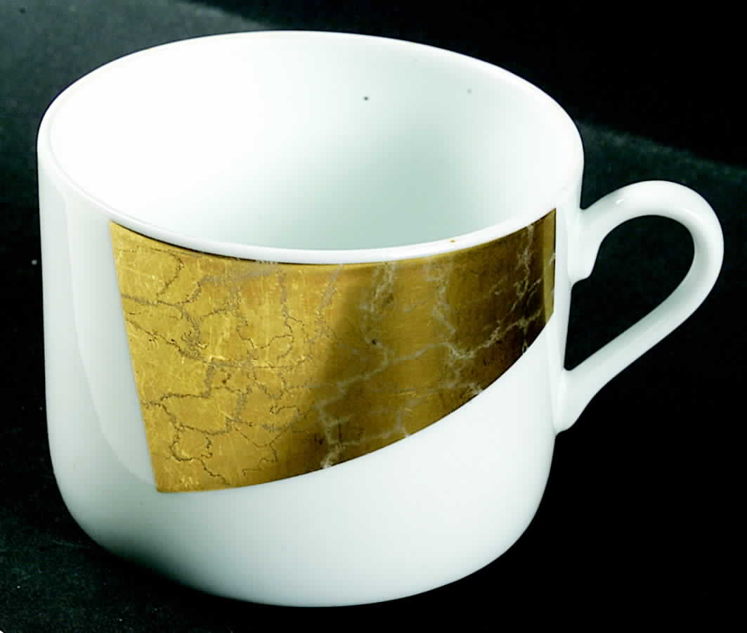 Gold Leaf Flat Cup by Mikasa-1