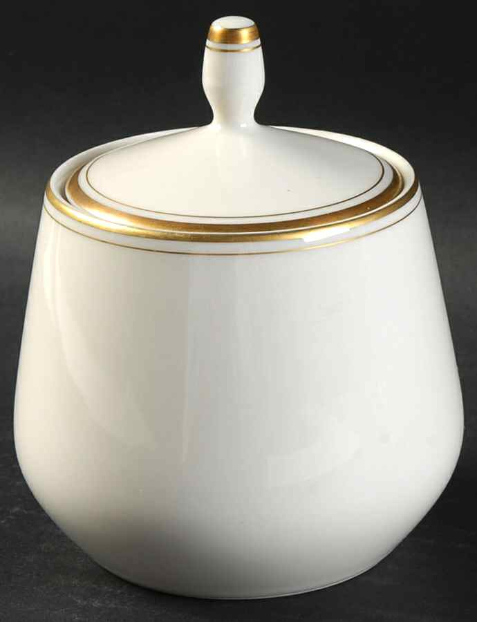 Goldine Sugar Bowl & Lid by Mikasa-1
