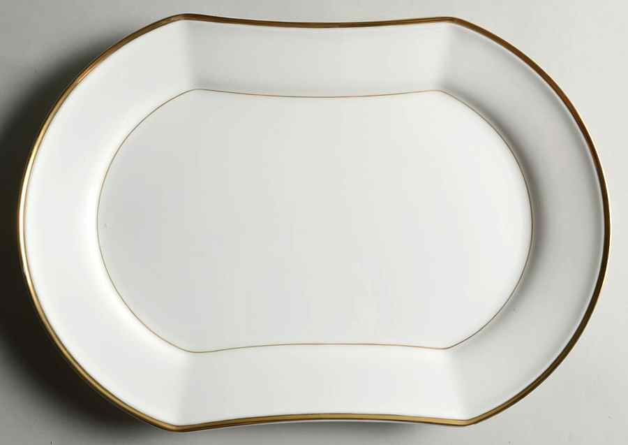 Goldenaire 13" Oval Serving Platter by Mikasa-1