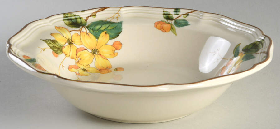 Goldwood 9" Round Vegetable Bowl by Mikasa-1