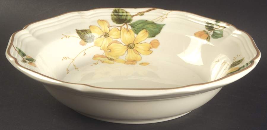 Goldwood Rim Soup Bowl by Mikasa-1