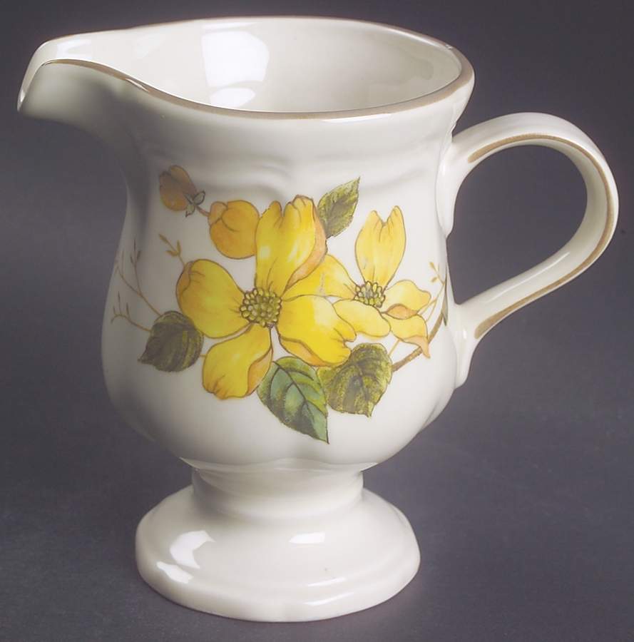 Goldwood Creamer by Mikasa-1