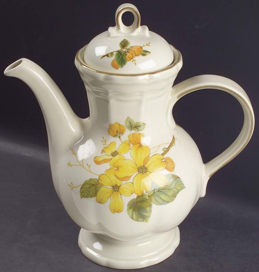 Goldwood Coffee Pot & Lid by Mikasa-1