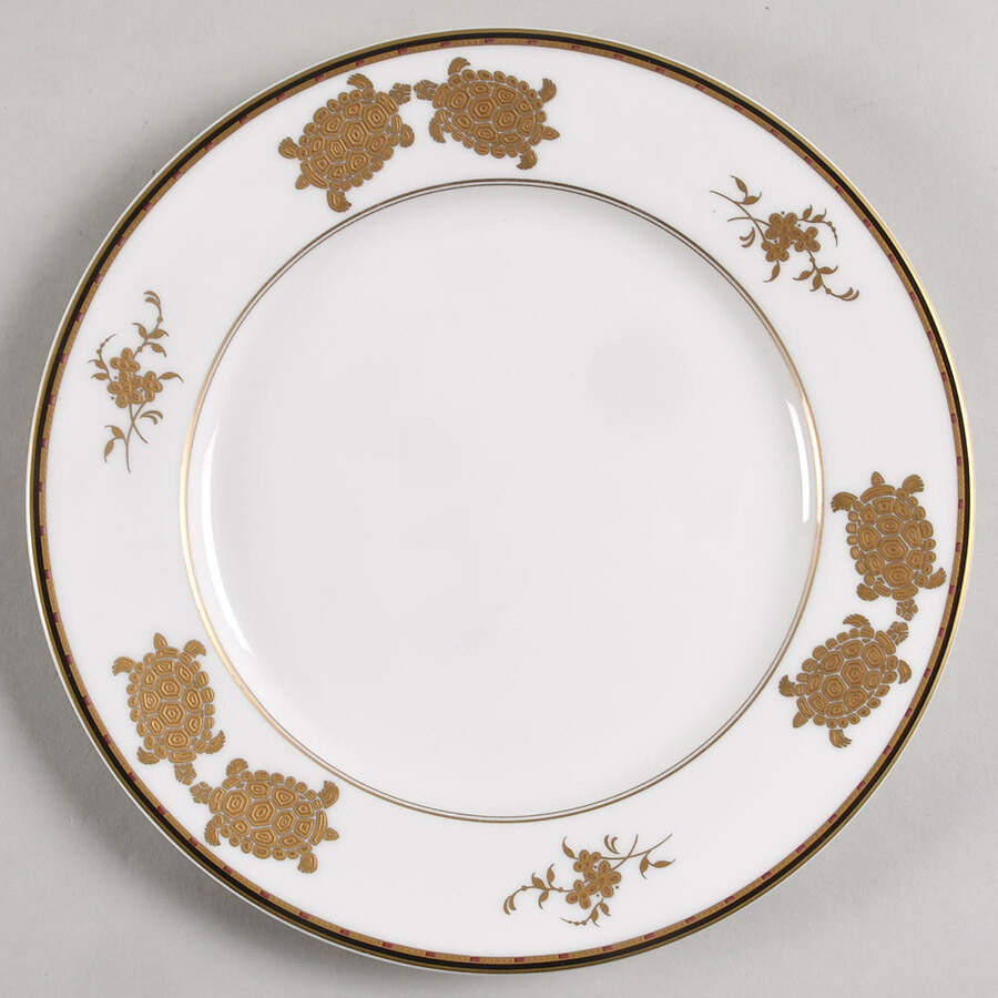 Golden Legend Salad Plate by Mikasa-1