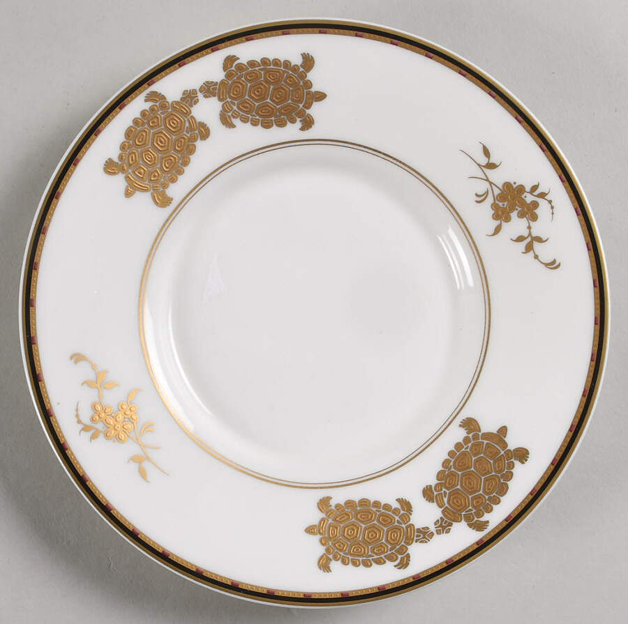 Golden Legend Saucer by Mikasa-1