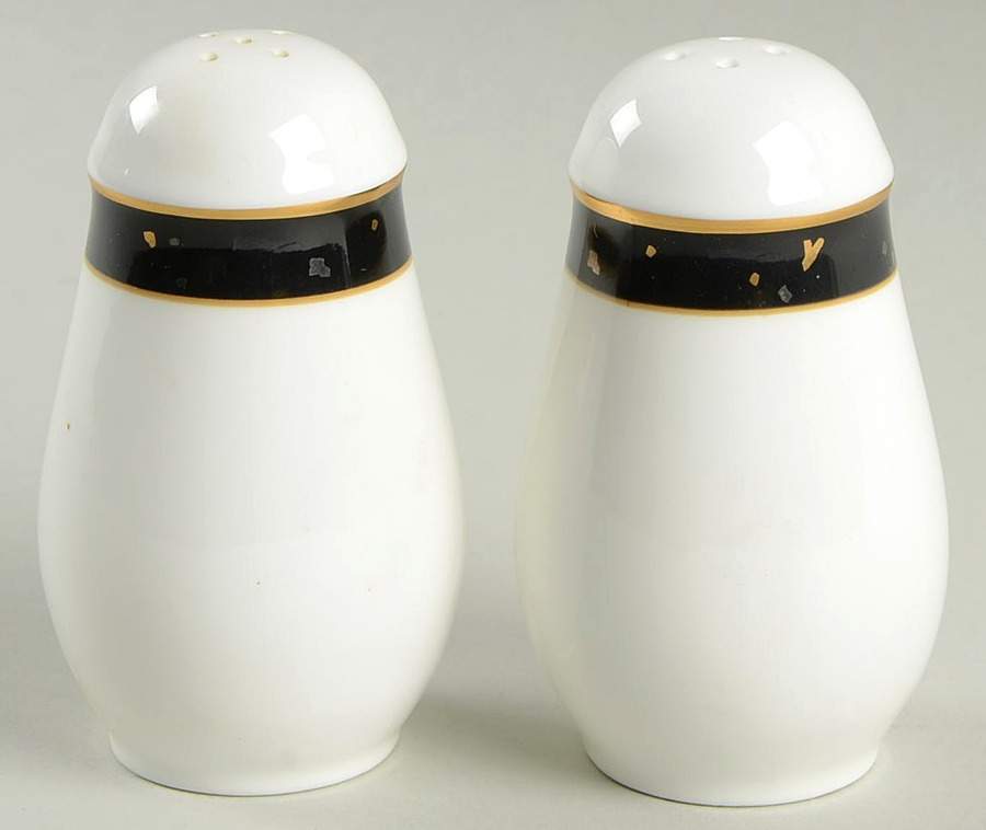 Gold Nuggets Salt & Pepper Set by Mikasa-1