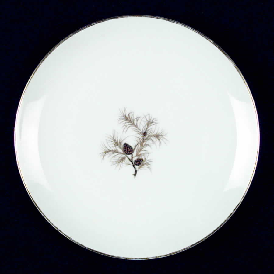 Golden Pine Salad Plate by Mikasa-1