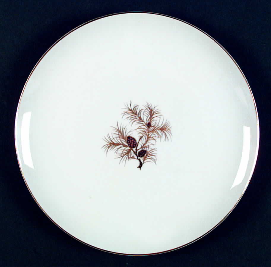 Golden Pine Dinner Plate by Mikasa-1