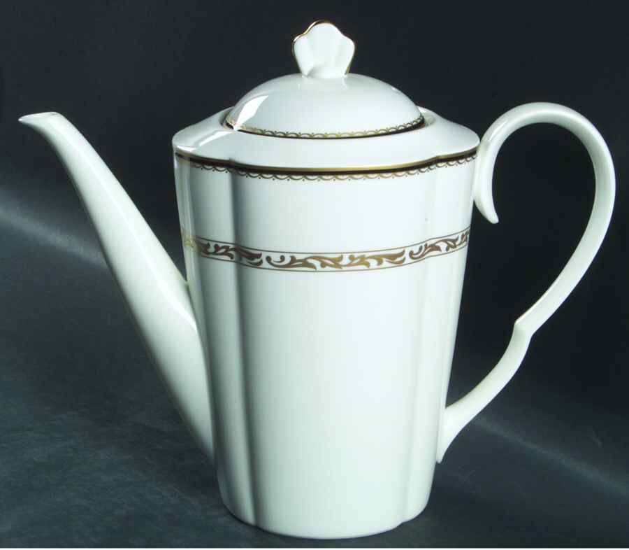Golden Palace Coffee Pot & Lid by Mikasa-1