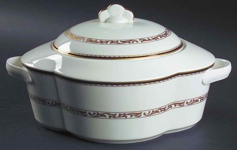 Golden Palace Round Covered Vegetable by Mikasa-1