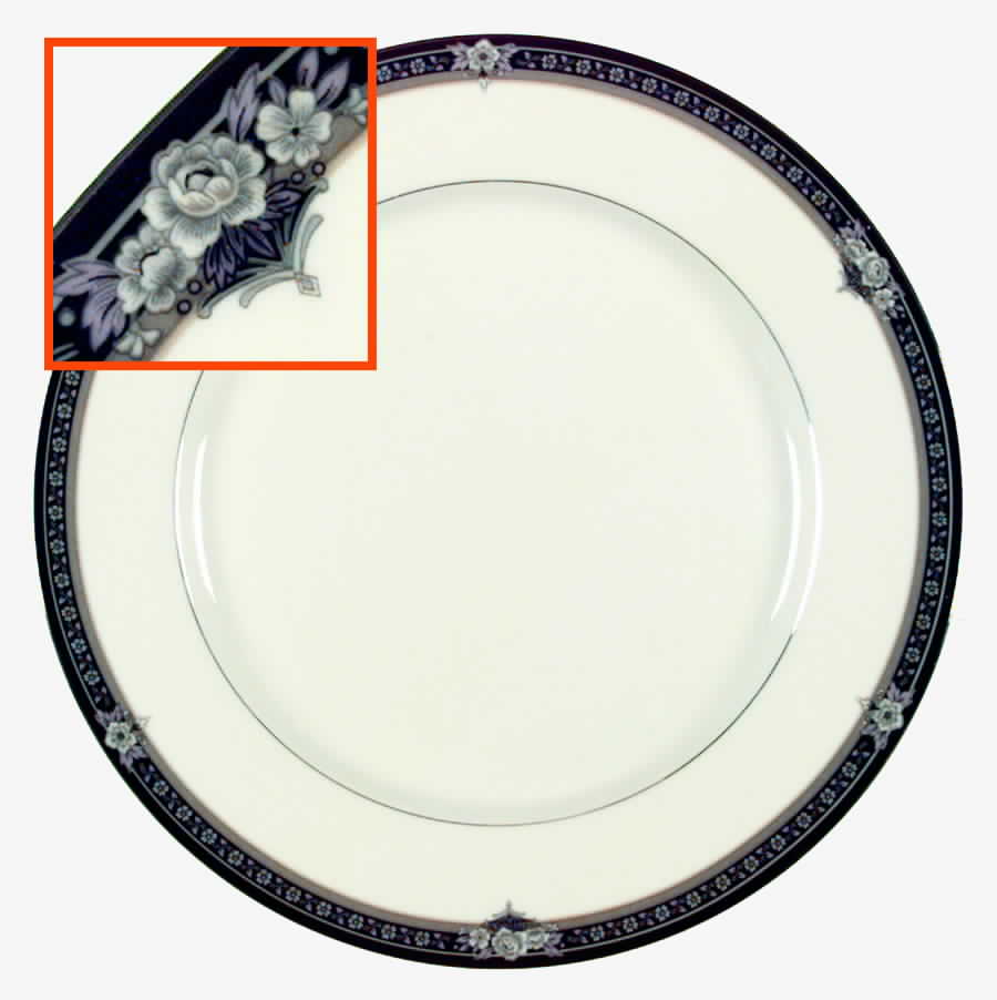 Gothic Rose Dinner Plate by Mikasa-1