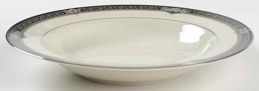 Gothic Rose Rim Soup Bowl by Mikasa-1