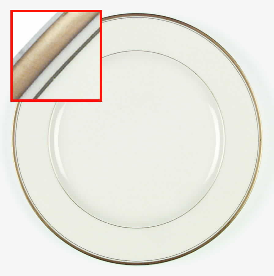 Gold Royale 12" Chop Plate (Round Platter) by Mikasa-1