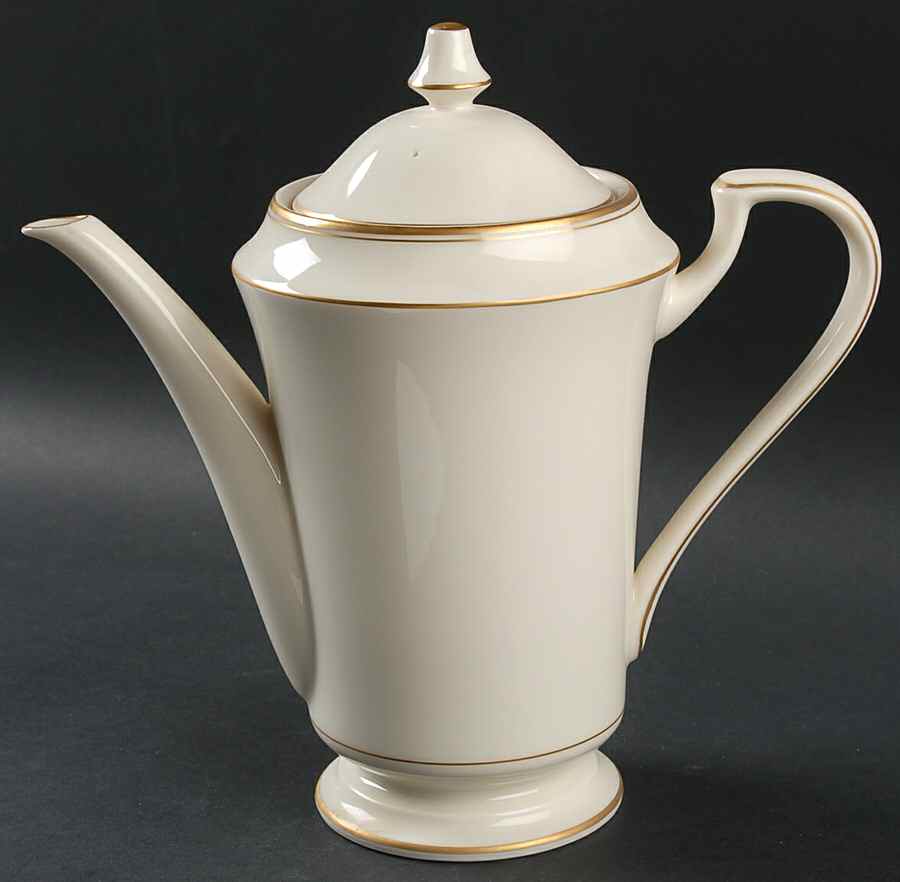 Gold Royale Coffee Pot & Lid by Mikasa-1