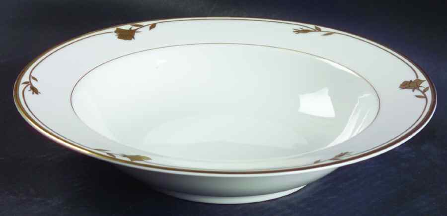 Golden Rose 10" Round Vegetable Bowl by Mikasa-1