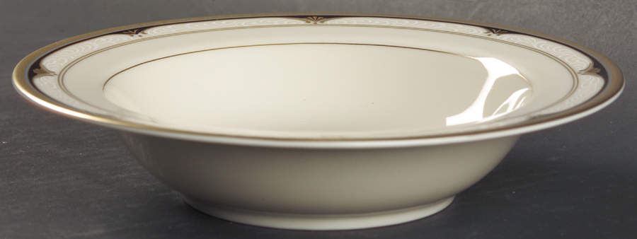 Golden Shell Rim Fruit/Dessert (Sauce) Bowl by Mikasa-1