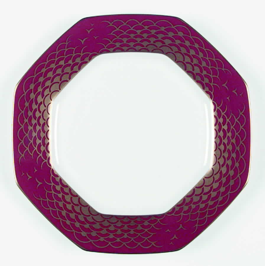 Golden Shore Luncheon Plate by Mikasa-1