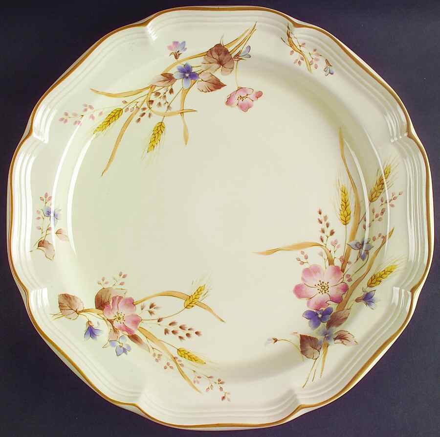 Golden Sky 12" Chop Plate (Round Platter) by Mikasa-1