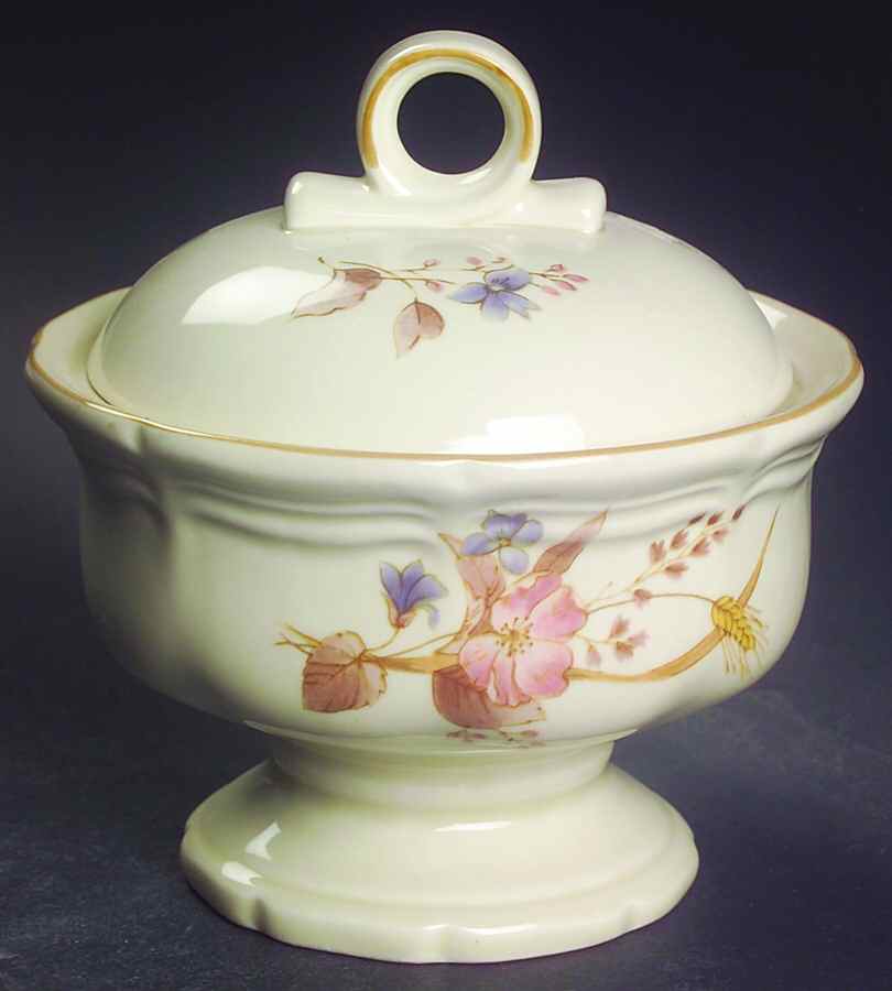 Golden Sky Sugar Bowl & Lid by Mikasa-1