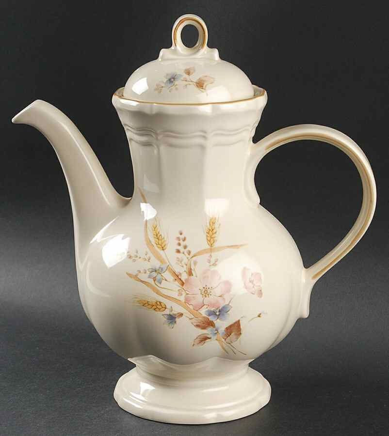 Golden Sky Coffee Pot & Lid by Mikasa-1