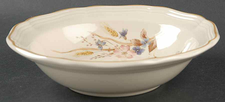 Golden Sky Rim Fruit/Dessert (Sauce) Bowl by Mikasa-1