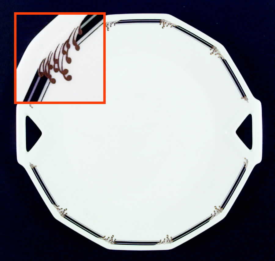 Golden Surf Dinner Plate by Mikasa-1