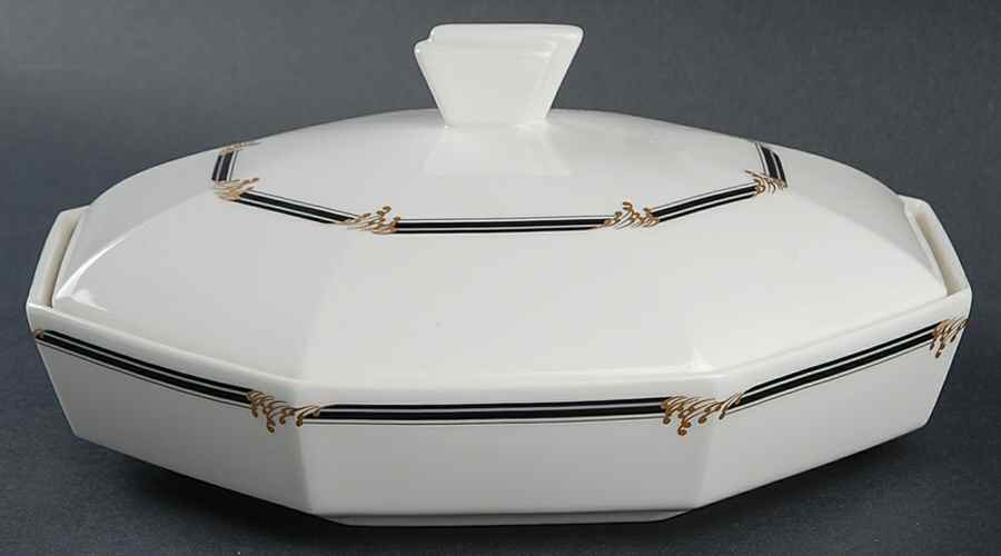 Golden Surf Oval Covered Vegetable by Mikasa-1