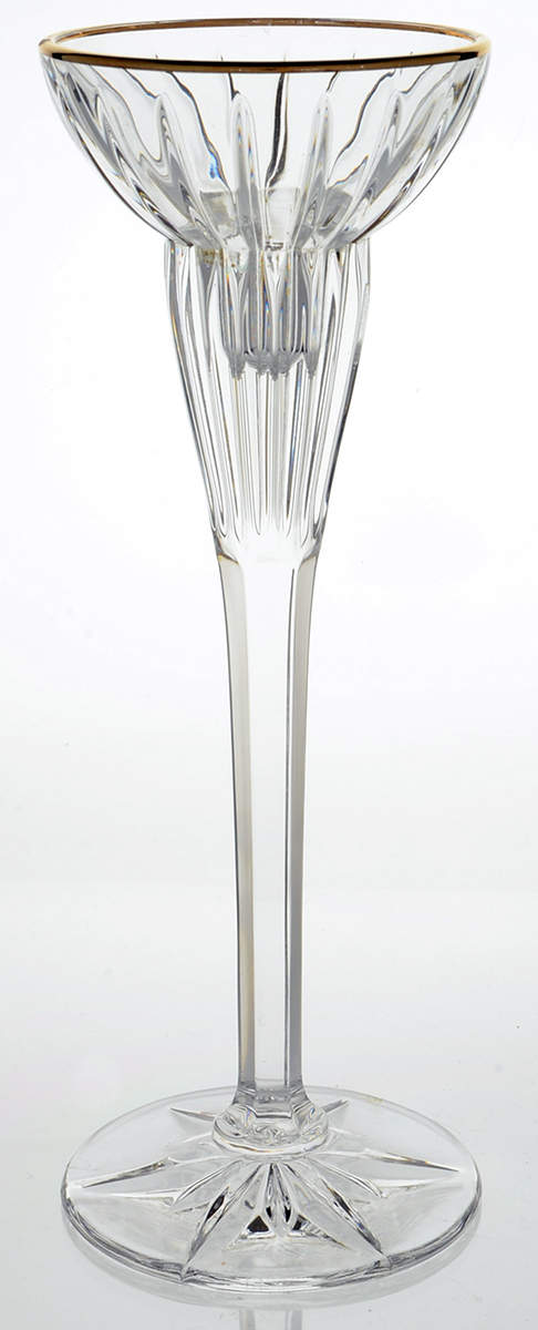 Golden Tiara 8" Single Light Candlestick by Mikasa-1