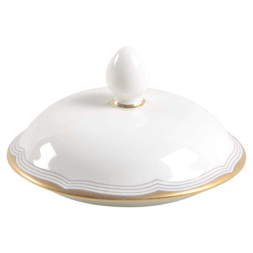 Gold Tiara Lid for Sugar Bowl by Mikasa-1