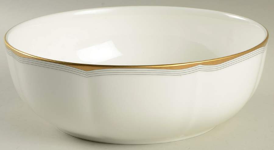 Gold Tiara 8" Round Vegetable Bowl by Mikasa-1