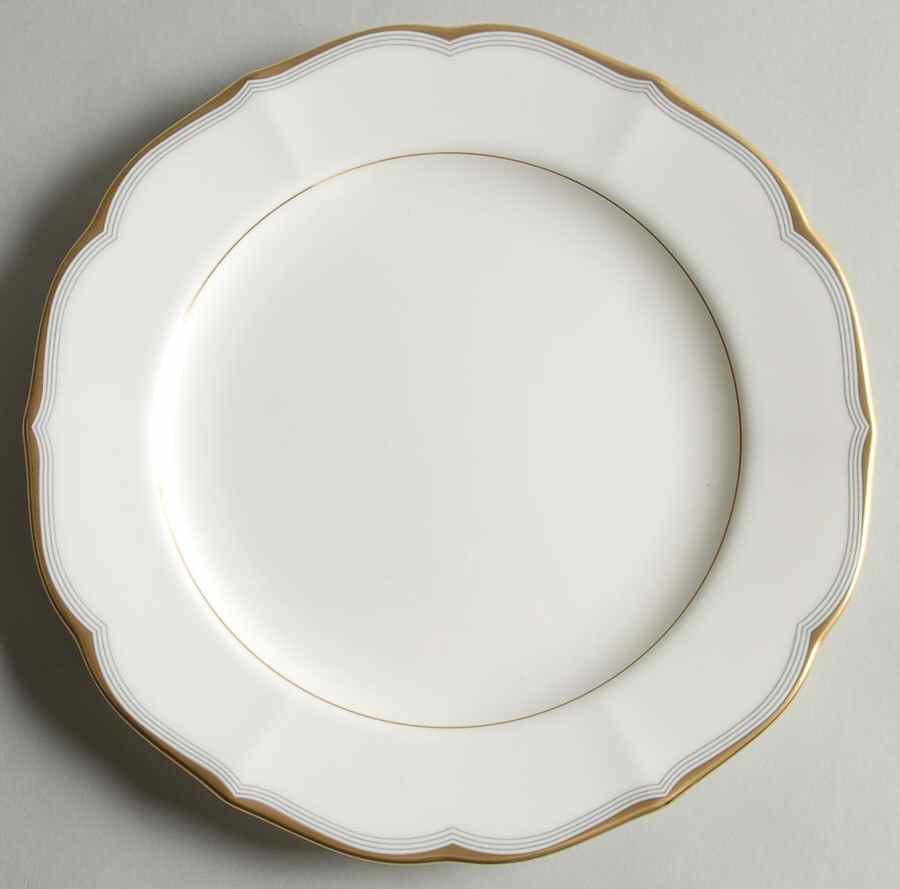 Gold Tiara Salad Plate by Mikasa-1