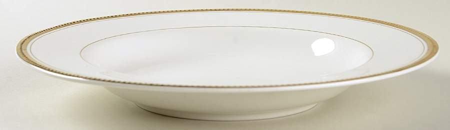 Golden Touch Large Rim Soup Bowl by Mikasa-1