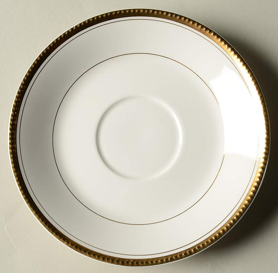 Golden Touch Saucer by Mikasa-1