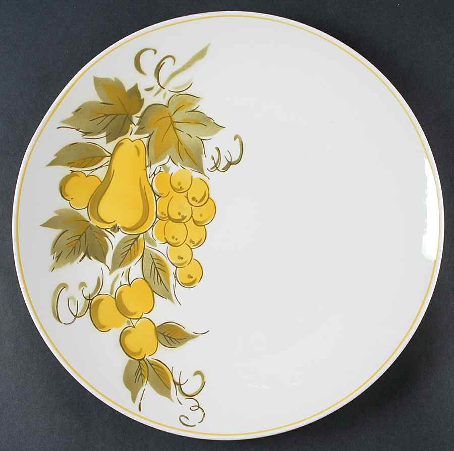 Golden Valley 12" Chop Plate (Round Platter) by Mikasa-1