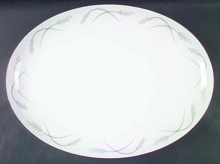 Grace Ine 16" Oval Serving Platter by Mikasa-1