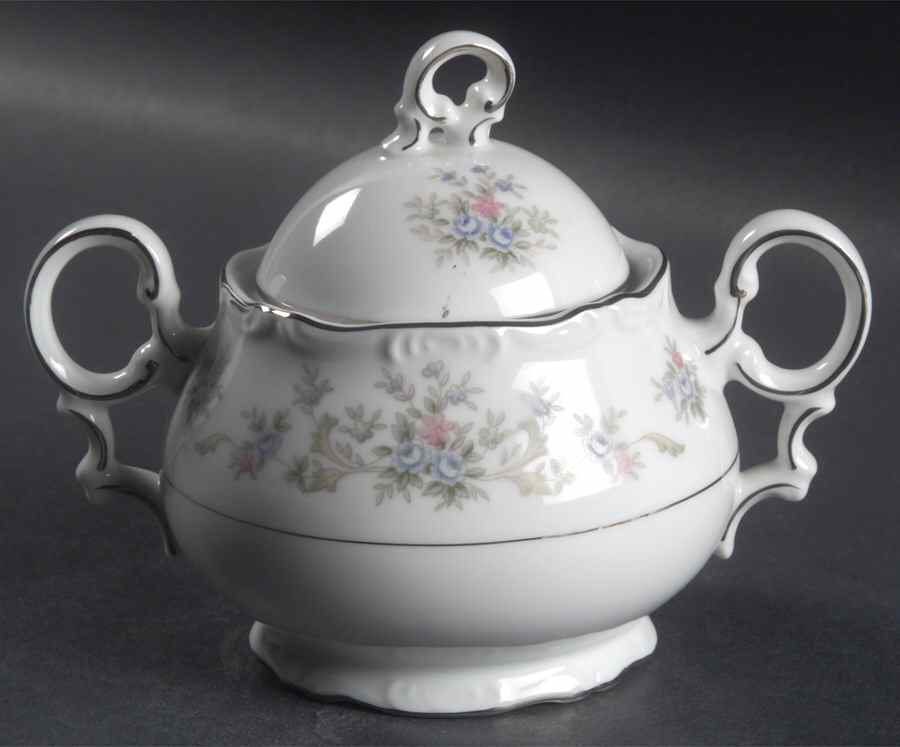 Gracious Sugar Bowl & Lid by Mikasa-1