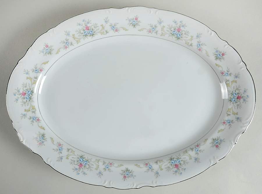 Gracious 16" Oval Serving Platter by Mikasa-1