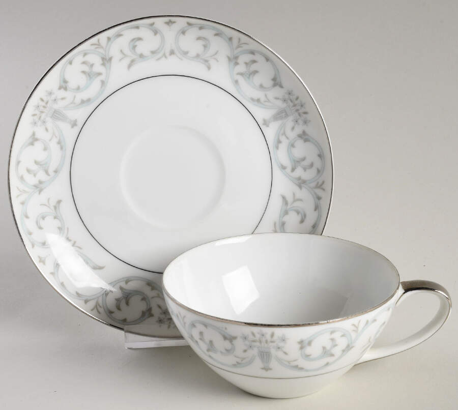 Gramercy Flat Cup & Saucer Set by Mikasa-1