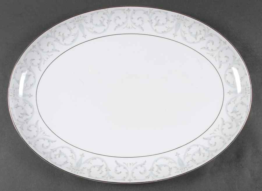 Gramercy 16" Oval Serving Platter by Mikasa-1