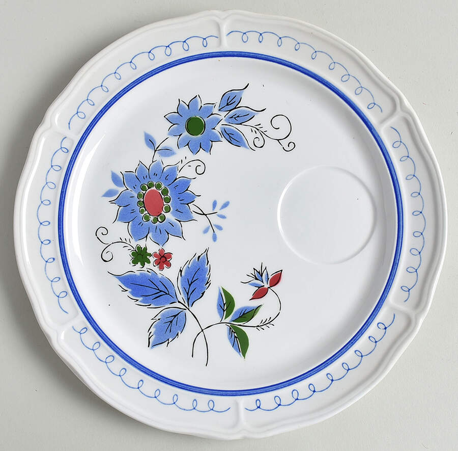 Granada Snack Plate by Mikasa-1