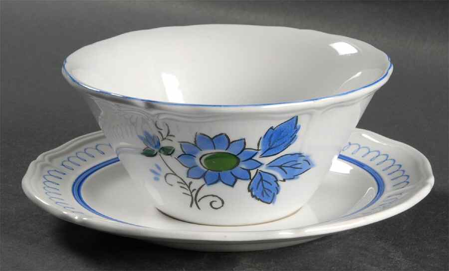 Granada Gravy Boat & Underplate by Mikasa-1