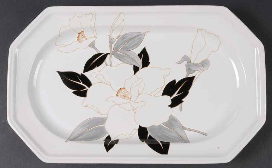 Granada 14" Oval Serving Platter by Mikasa-1