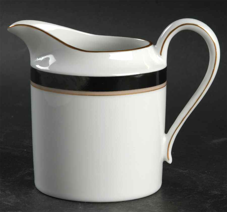 Grandeur Black Creamer by Mikasa-1