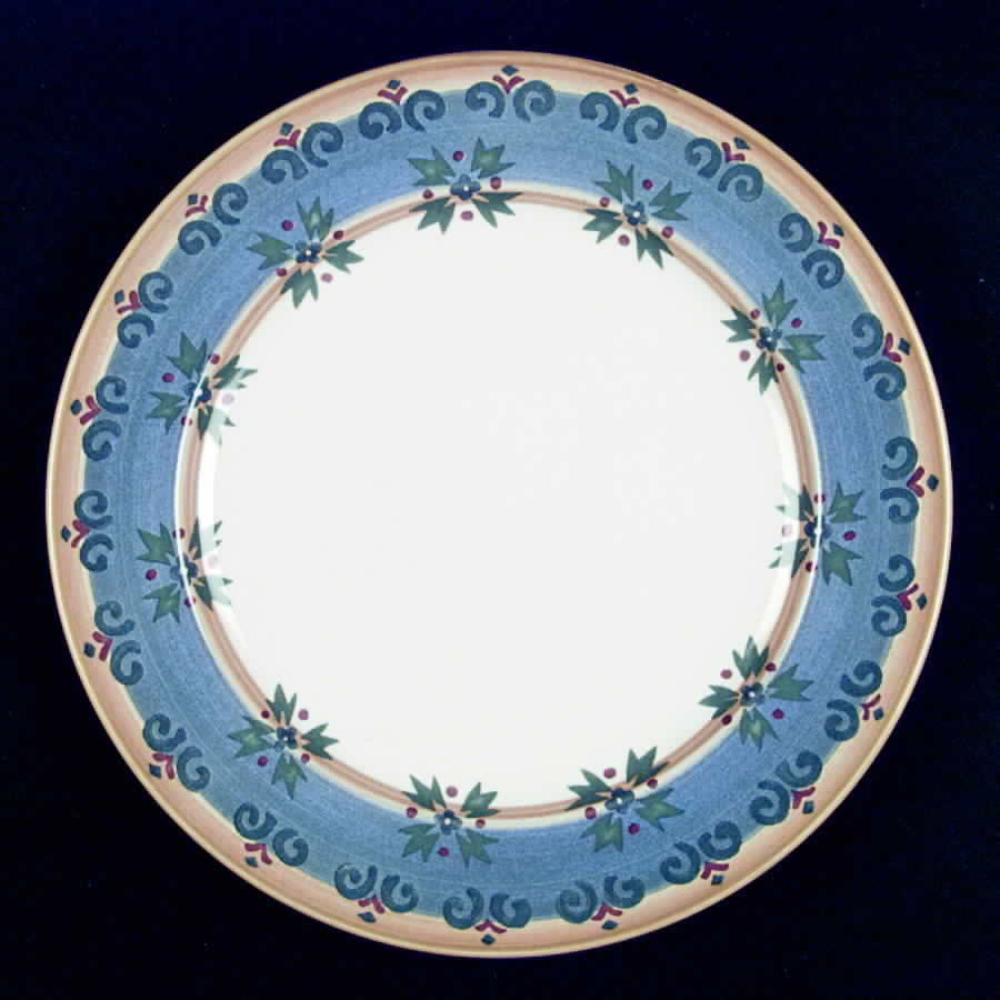Granada Blue Dinner Plate by Mikasa-1
