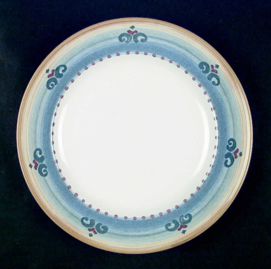 Granada Blue Salad Plate by Mikasa-1