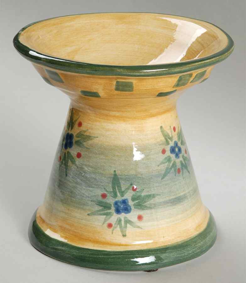 Granada Blue 5" Pillar Candleholder by Mikasa-1