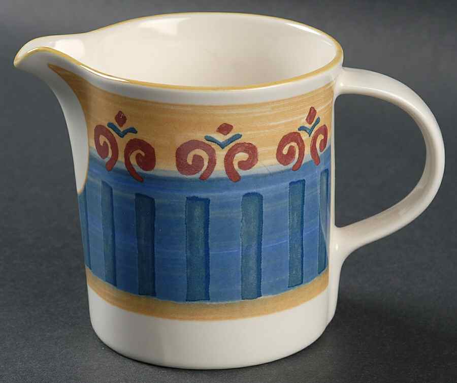 Granada Blue Creamer by Mikasa-1
