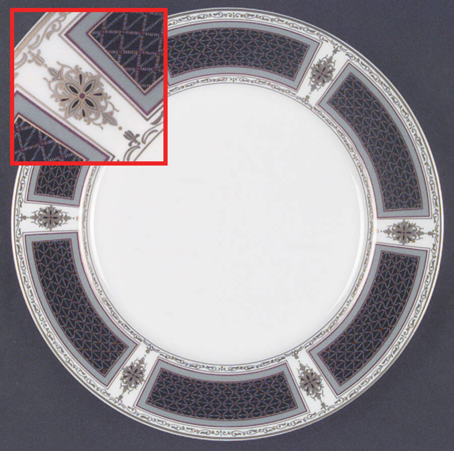 Grand Chateau Dinner Plate by Mikasa-1